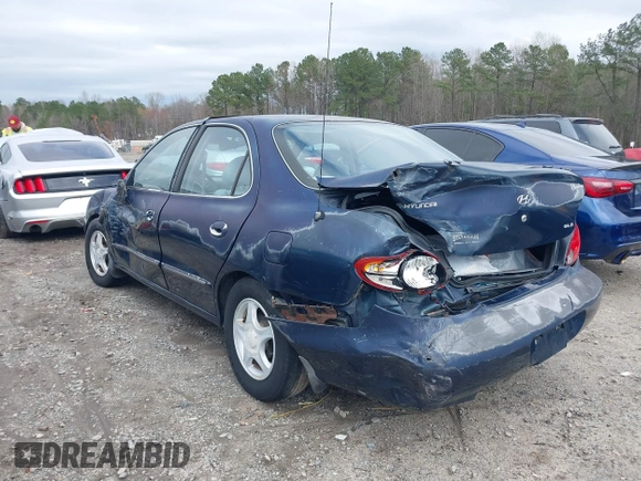 2000 Hyundai Elantra GLS with VIN KMHJF35F9YU990177, listed as a IAAI auction lot 41779807 with 175,114 mi miles and . Bid and sale history available at DreamBid. Image 6.