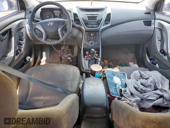 2016 Hyundai Elantra SE with VIN 5NPDH4AE1GH715779, listed as a Copart auction lot 62361725 with 128,507 mi miles and Clean title. Bid and sale history available at DreamBid. Image 8.