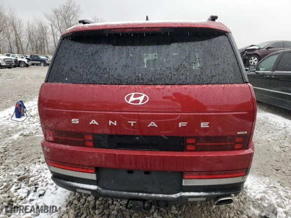 2024 Hyundai Santa Fe Limited with VIN 5NMP4DGL8RH030936, listed as a Copart auction lot 44682355 with 15,077 mi miles and Salvage Title. Bid and sale history available at carsss.com. Image 6.