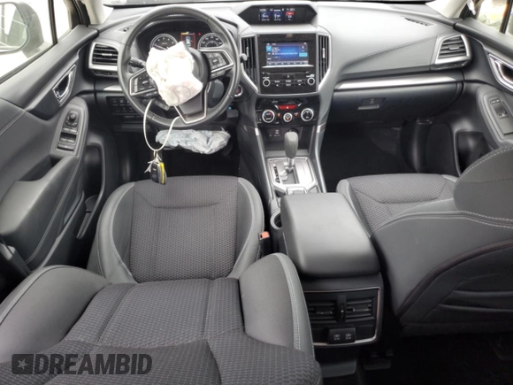 2022 Subaru Forester Premium with VIN JF2SKAEC4NH486706, listed as a Copart auction lot 61843155 with 27,161 mi miles and Salvage title. Bid and sale history available at DreamBid. Image 8.