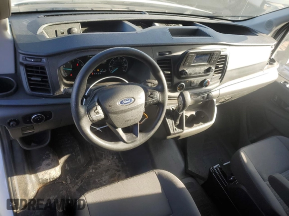 2023 Ford Transit Cargo with VIN 1FTBR1C87PKB90898, listed as a Copart auction lot 89085905 with 53,249 mi miles and Salvage Title. Bid and sale history available at carsss.com. Image 8.