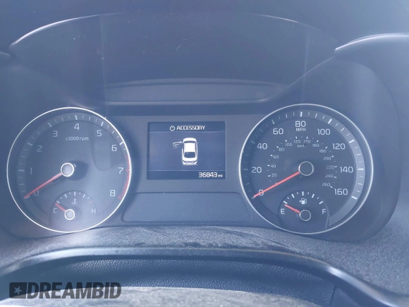 2021 Kia Forte EX with VIN 3KPF54AD0ME284084, listed as a IAAI auction lot 42145578 with 36,843 mi miles and . Bid and sale history available at DreamBid. Image 7.