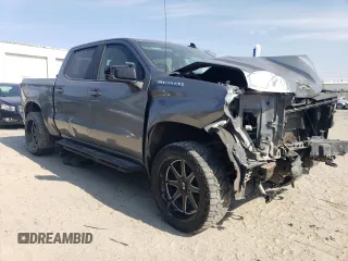 2020 Chevrolet Silverado 1500 LT with VIN 3GCUYDED0LG157850, listed as a Copart auction lot 47011635 with 159,643 mi miles and Salvage Title. Bid and sale history available at DreamBid. Image 4.