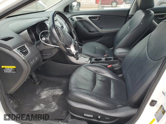 2013 Hyundai Elantra GLS z VIN 5NPDH4AE1DH423061, wystawiony jako Copart lot #50559705 z przebiegiem 121 016 mil mil oraz Czysty tytuł • Clean title. Historia ofert i sprzedaży dostępna na DreamBid. Obrazek 7.