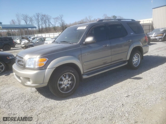 2004 Toyota Sequoia SR5 with VIN 5TDZT34A94S223207, listed as a Copart auction lot 49644885 with 190,849 mi miles and Salvage Title. Bid and sale history available at carsss.com. Image 1.