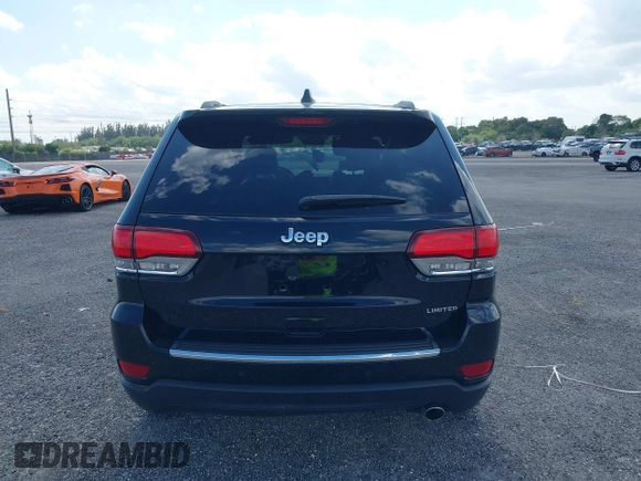 2020 Jeep Grand Cherokee Limited with VIN 1C4RJEBGXLC160983, listed as a IAAI auction lot 39837351 with 42,162 mi miles. Bid and sale history available at carsss.com. Image 16.