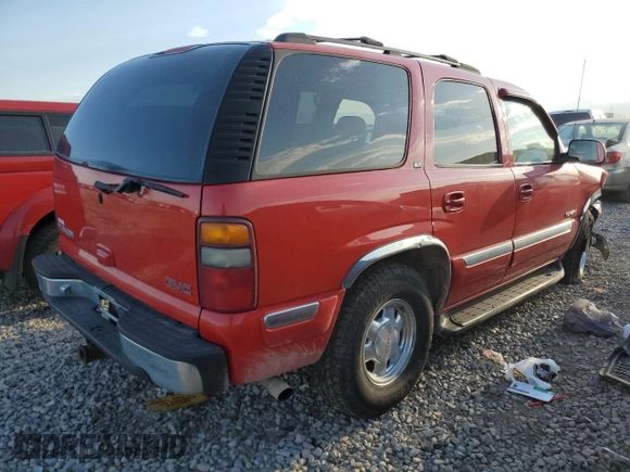2000 GMC Yukon SLT with VIN 1GKEK13T3YJ184288, listed as a Copart auction lot 70322284 with 0 mi miles and Salvage Title. Bid and sale history available at carsss.com. Image 3.