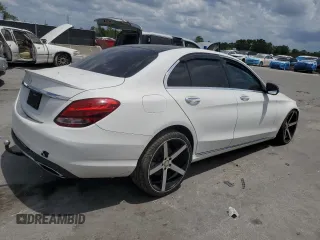 2018 Mercedes-Benz C 300 with VIN WDDWF4JB5JR344961, listed as a Copart auction lot 55126045 with 112,675 mi miles and Clean Title. Bid and sale history available at DreamBid. Image 3.