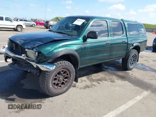 2001 Toyota Tacoma PreRunner with VIN 5TEGN92N91Z746705, listed as a IAAI auction lot 41947911 with 285,165 mi miles and . Bid and sale history available at DreamBid. Image 2.