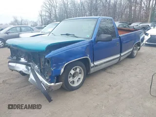 1997 GMC New Sierra 1500 SLE with VIN 1GTEC14W6VZ503469, listed as a IAAI auction lot 41798168 with 232,567 mi miles. Bid and sale history available at carsss.com. Image 2.