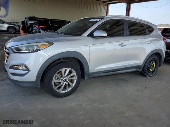 2016 Hyundai Tucson SE with VIN KM8J3CA45GU255157, listed as a Copart auction lot 43698075 with 93,252 mi miles and Clean Title. Bid and sale history available at carsss.com. Image 1.