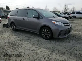 2019 Toyota Sienna LE with VIN 5TDJZ3DC1KS220862, listed as a Copart auction lot 42647705 with 98,778 mi miles and Salvage Title. Bid and sale history available at carsss.com. Image 11.