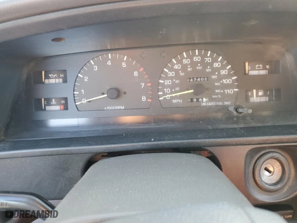 1995 Toyota 4Runner SR5 with VIN JT3VN29V8S0041744, listed as a Copart auction lot 75964434 with 247,402 mi miles and Clean Title. Bid and sale history available at carsss.com. Image 9.