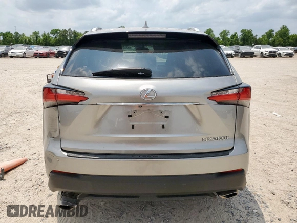 2017 Lexus NX 200t z VIN JTJYARBZ6H2055713, wystawiony jako Copart lot #57290205 z przebiegiem 127 238 mil mil oraz Szkoda całkowita • Salvage title. Historia ofert i sprzedaży dostępna na DreamBid. Obrazek 6.