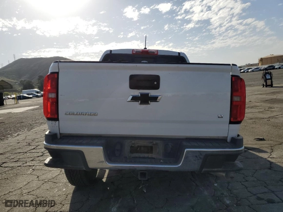 2017 Chevrolet Colorado 4WD LT with VIN 1GCPTCE13H1235104, listed as a Copart auction lot 47592285 with 68,079 mi miles and Salvage Title. Bid and sale history available at carsss.com. Image 6.