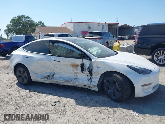 2022 Tesla Model 3 Long Range with VIN 5YJ3E1EB1NF116850, listed as a IAAI auction lot 42062677 with 48,744 mi miles and . Bid and sale history available at DreamBid. Image 12.