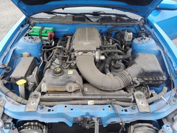 2010 Ford Mustang GT with VIN 1ZVBP8CH8A5173058, listed as a Copart auction lot 44404445 with 75,957 mi miles and Salvage Title. Bid and sale history available at carsss.com. Image 11.