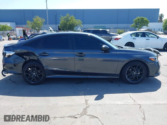 2024 Honda Civic Sport with VIN 2HGFE2F57RH559288, listed as a IAAI auction lot 42206774 with 23,674 mi miles and . Bid and sale history available at DreamBid. Image 13.