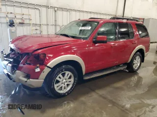 2009 Ford Explorer Eddie Bauer with VIN 1FMEU74E49UA39734, listed as a Copart auction lot 58785325 with 157,804 mi miles and Non repairable. Bid and sale history available at DreamBid. Image 1.
