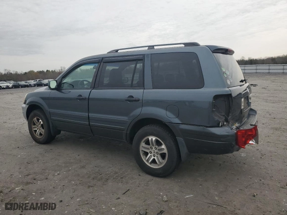 2005 Honda Pilot EX with VIN 5FNYF18465B038310, listed as a Copart auction lot 51116105 with 214,662 mi miles and Salvage Title. Bid and sale history available at carsss.com. Image 2.