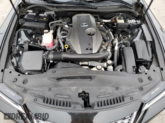 2021 Lexus IS 300 with VIN JTHAA1D29M5111530, listed as a Copart auction lot 65078415 with 76,997 mi miles and Salvage title. Bid and sale history available at DreamBid. Image 11.