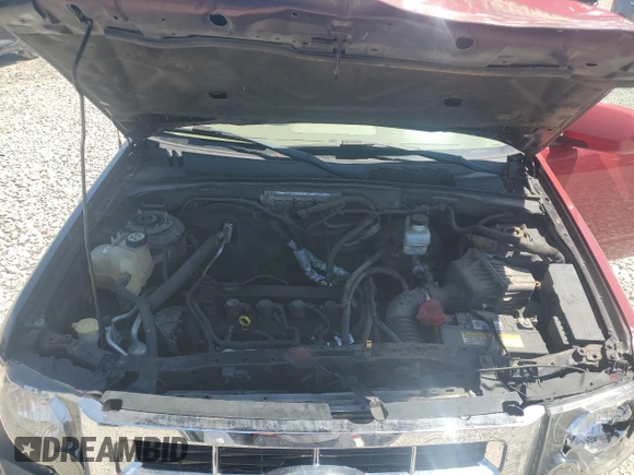 2010 Ford Escape Limited with VIN 1FMCU9E72AKD38044, listed as a Copart auction lot 55835725 with 231,092 mi miles and Salvage title. Bid and sale history available at DreamBid. Image 12.
