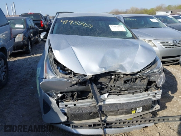 2018 Toyota Prius Two with VIN JTDKBRFU8J3059458, listed as a IAAI auction lot 41955459 with 181,787 mi miles and . Bid and sale history available at carsss.com. Image 12.