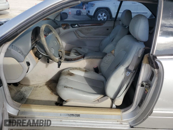 2003 Mercedes-Benz CLK 320 with VIN WDBLK65GX3T137352, listed as a Copart auction lot 77494384 with Not Provided miles and Non Repairable. Bid and sale history available at DreamBid. Image 7.