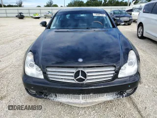 2007 Mercedes-Benz CLS-Class 5.5L with VIN WDDDJ72X87A087481, listed as a Copart auction lot 74660164 with 0 mi miles and Salvage Title. Bid and sale history available at carsss.com. Image 5.