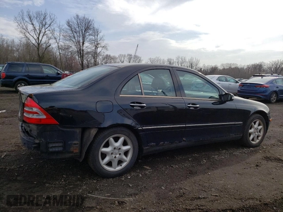 2003 Mercedes-Benz C 240 with VIN WDBRF61J83E013424, listed as a Copart auction lot 51279935 with 266,939 mi miles and Salvage Title. Bid and sale history available at carsss.com. Image 3.