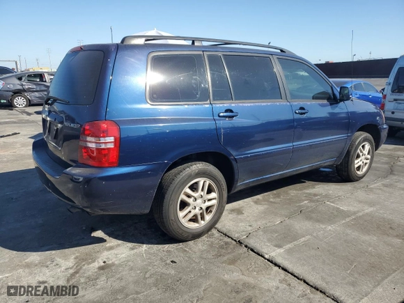 2002 Toyota Highlander with VIN JTEGF21A720054412, listed as a Copart auction lot 73246264 with 164,481 mi miles and Clean Title. Bid and sale history available at carsss.com. Image 3.