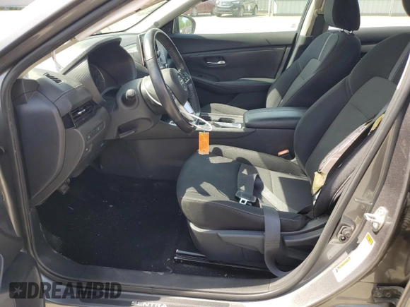 2021 Nissan Sentra SV with VIN 3N1AB8CV2MY288803, listed as a Copart auction lot 53004905 with 30,691 mi miles and Salvage Title. Bid and sale history available at DreamBid. Image 7.