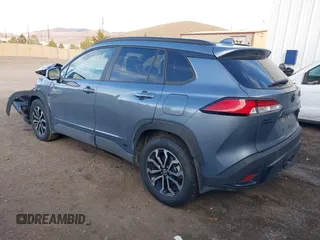 2023 Toyota Corolla Cross Hybrid S with VIN 7MUFBABG3PV005338, listed as a IAAI auction lot 41633311 with 32,082 mi miles and . Bid and sale history available at DreamBid. Image 3.
