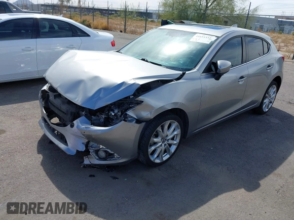 2015 Mazda 3 S Grand Touring with VIN JM1BM1M38F1256560, listed as a IAAI auction lot 41655332 with 121,179 mi miles and . Bid and sale history available at DreamBid. Image 18.