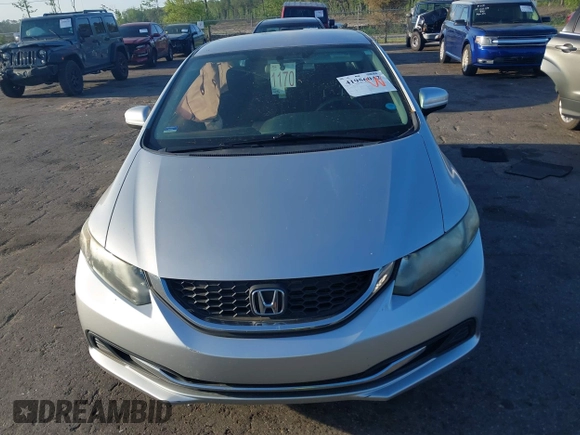 2014 Honda Civic Sedan LX with VIN 19XFB2F5XEE062023, listed as a IAAI auction lot 41956042 with 60,095 mi miles. Bid and sale history available at carsss.com. Image 12.