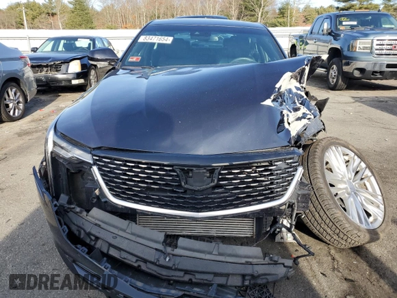2021 Cadillac CT4 Premium Luxury z VIN 1G6DF5RK9M0124813, wystawiony jako Copart lot #83471654 z przebiegiem Nie podano mil oraz Szkoda całkowita • Salvage title. Historia ofert i sprzedaży dostępna na DreamBid. Obrazek 5.