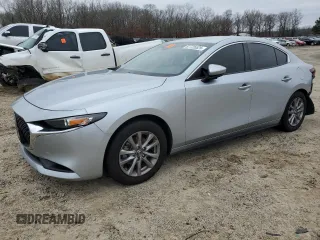 2021 Mazda 3 2.0 with VIN JM1BPAA78M1314033, listed as a Copart auction lot 87725525 with 58,876 mi miles and Salvage Title. Bid and sale history available at DreamBid. Image 1.