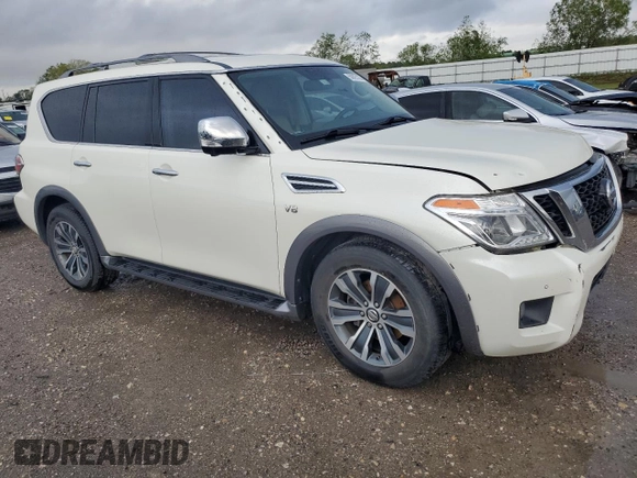 2018 Nissan Armada SL z VIN JN8AY2ND8JX000829, wystawiony jako Copart lot #50825135 z przebiegiem 112 899 mil mil oraz Szkoda całkowita • Salvage title. Historia ofert i sprzedaży dostępna na DreamBid. Obrazek 4.