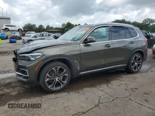 2022 BMW X5 sDrive40i with VIN 5UXCR4C05N9M69740, listed as a Copart auction lot 60858395 with Not provided miles and Salvage title. Bid and sale history available at DreamBid. Image 1.