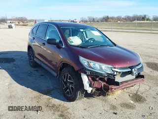 2016 Honda CR-V SE with VIN 2HKRM4H43GH660332, listed as a IAAI auction lot 41229358 with 108,833 mi miles and . Bid and sale history available at carsss.com. Image 1.