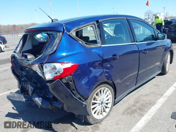 2016 Ford C-Max Energi SEL with VIN 1FADP5CU9GL102758, listed as a IAAI auction lot 41989630 with 103,410 mi miles. Bid and sale history available at carsss.com. Image 4.