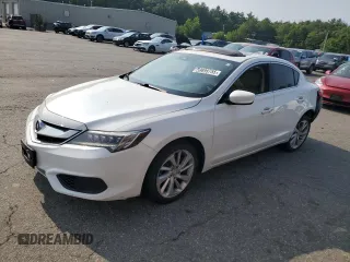2018 Acura ILX Premium with VIN 19UDE2F74JA009171, listed as a Copart auction lot 59699755 with 95,832 mi miles and Salvage title. Bid and sale history available at DreamBid. Image 1.