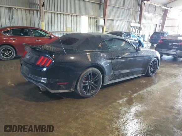 2016 Ford Mustang GT Premium z VIN 1FATP8FF0G5216727, wystawiony jako Copart lot #80497454 z przebiegiem Nie podano mil oraz Szkoda całkowita • Salvage title. Historia ofert i sprzedaży dostępna na DreamBid. Obrazek 3.