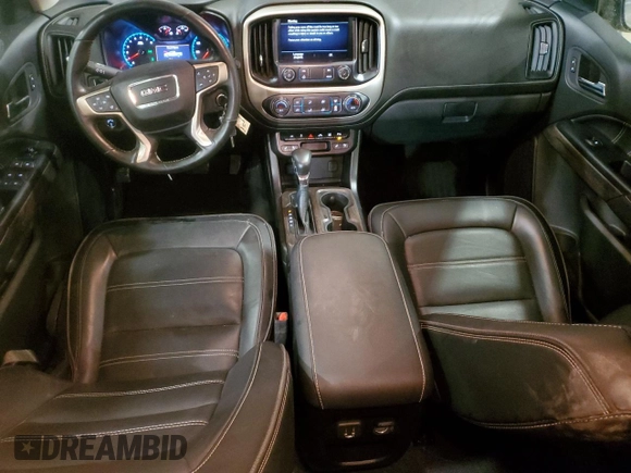 2022 GMC Canyon 4WD Denali with VIN 1GTG6EEN5N1112356, listed as a Copart auction lot 87871435 with 25,352 mi miles and Salvage Title. Bid and sale history available at carsss.com. Image 8.