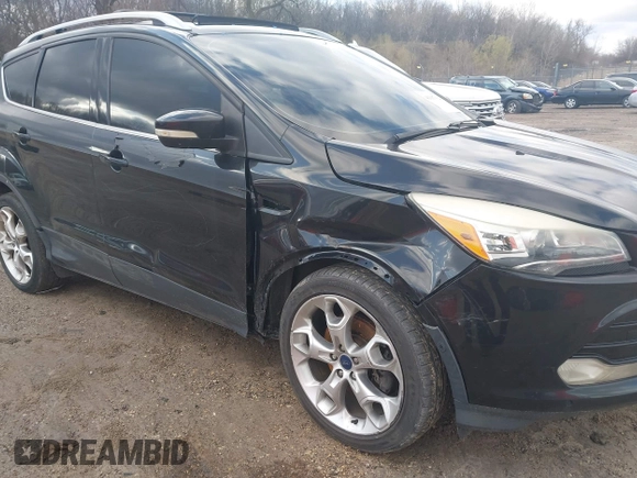 2015 Ford Escape Titanium with VIN 1FMCU9J96FUC11476, listed as a IAAI auction lot 41967914 with 149,341 mi miles. Bid and sale history available at carsss.com. Image 6.