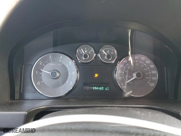 2007 Ford Fusion SE with VIN 3FAHP07187R223125, listed as a Copart auction lot 44748545 with 174,105 mi miles and Salvage Title. Bid and sale history available at carsss.com. Image 9.