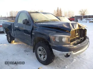 2006 Dodge 1500 SLT with VIN 1D7HU16296J228402, listed as a Copart auction lot 79925124 with 130,440 mi miles and Salvage Title. Bid and sale history available at DreamBid. Image 4.