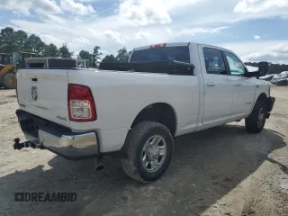 2020 Ram 2500 Big Horn with VIN 3C6UR5DJ3LG156158, listed as a Copart auction lot 63777614 with 129,864 mi miles and Salvage Title. Bid and sale history available at carsss.com. Image 3.