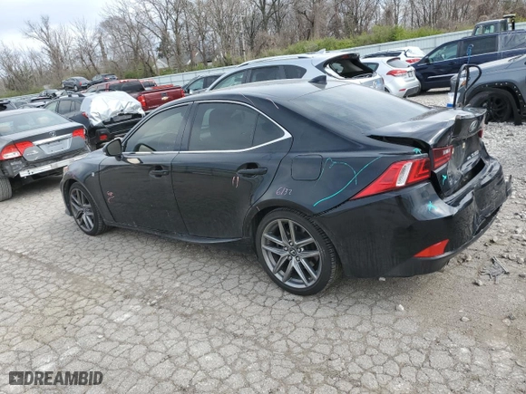 2016 Lexus IS 300 with VIN JTHCM1D2XG5012316, listed as a Copart auction lot 47545214 with 64,925 mi miles and Salvage Title. Bid and sale history available at carsss.com. Image 2.