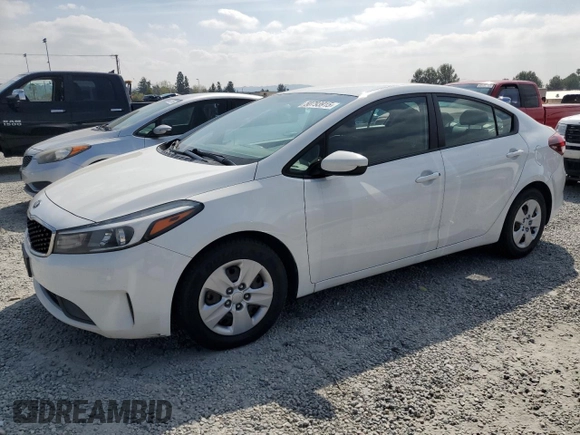 2017 Kia Forte LX with VIN 3KPFK4A75HE078431, listed as a Copart auction lot 50793915 with 236,664 mi miles and Clean Title. Bid and sale history available at carsss.com. Image 1.